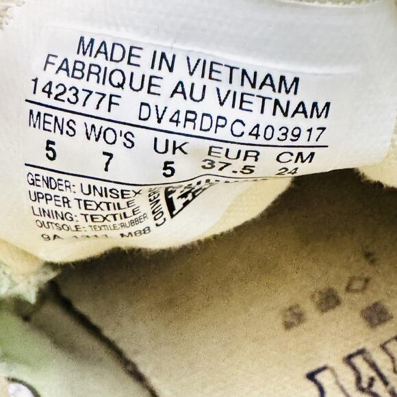 Converse Shoes Womens 7 Mint Green Canvas Low Top Chuck Taylor All Star Sneaker - Picture 11 of 12